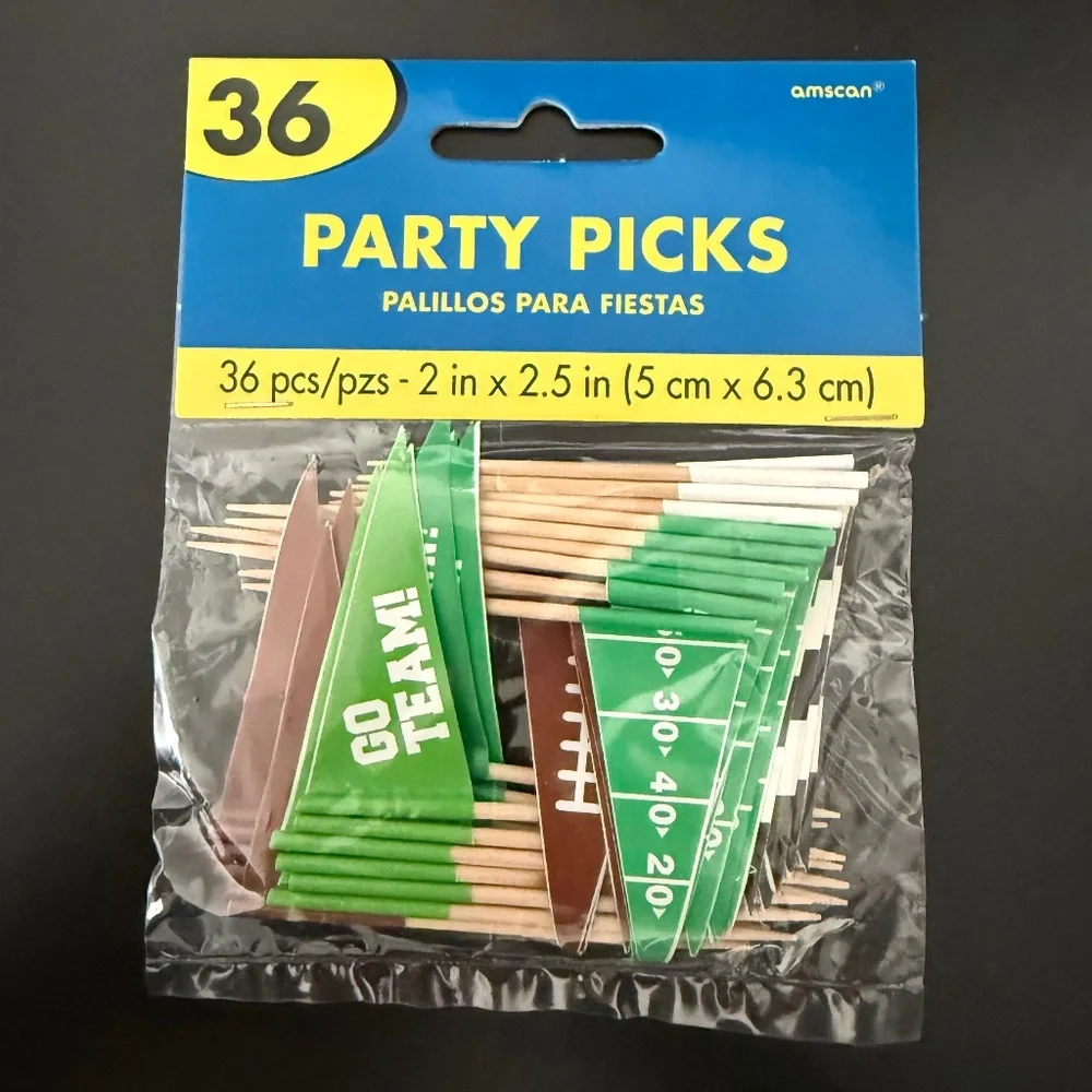 Amscan Football Party Picks